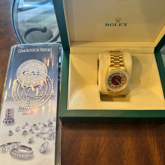 Rolex Watch 14k Gold 36mm - Picture 5 of 6